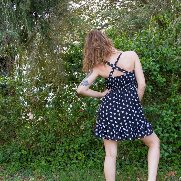 Chick Print Ruffle Dress - Picture 3 of 7